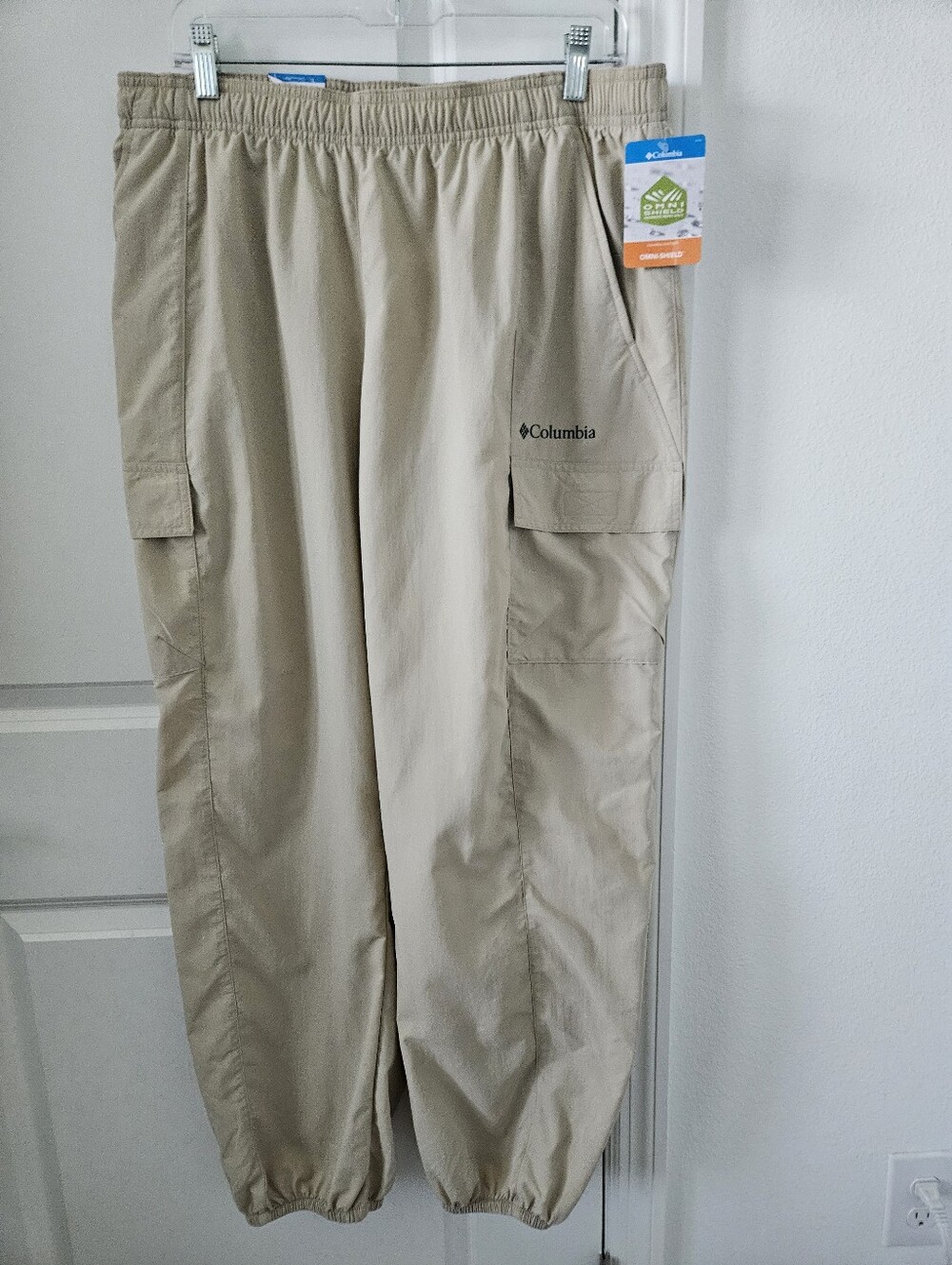 Nwt Women's Columbia Omni-Shield Midrise Sandier Parachute Pants Size Large
